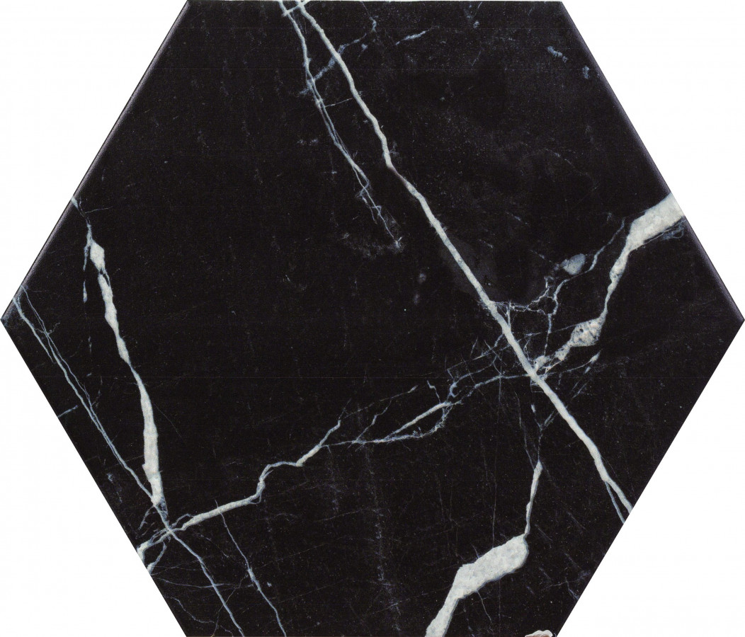 Керамогранит 27x23 Six marmi nero матовая белый Durstone Керамогранит 27x23 Six marmi nero матовая белый Durstone