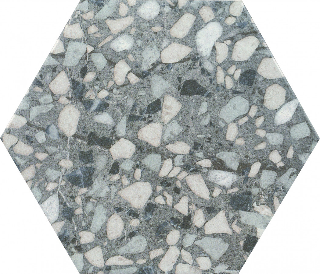 Керамогранит 27x23 Six terazzo grey матовая серый Durstone Керамогранит 27x23 Six terazzo grey матовая серый Durstone