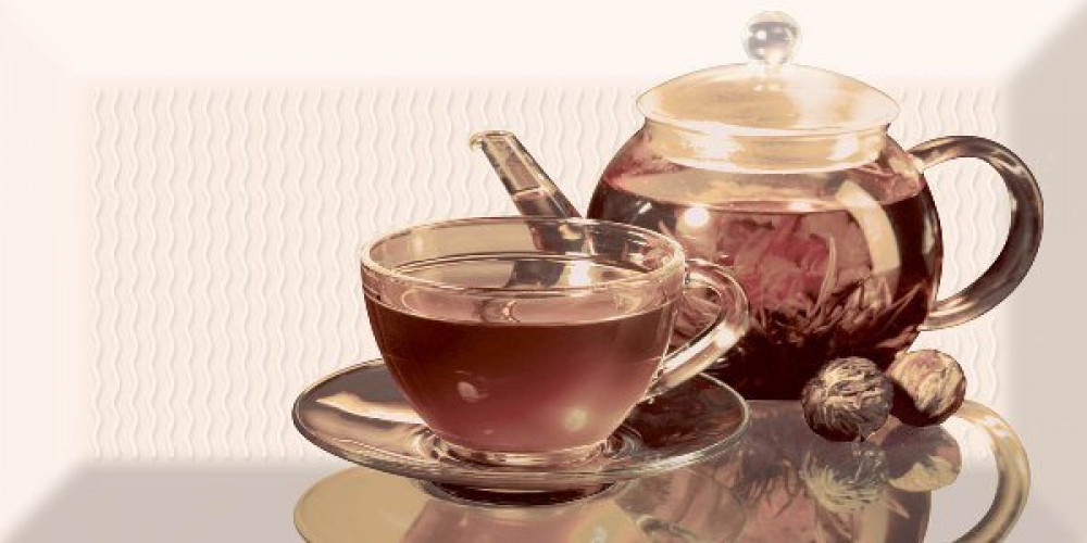 Декор Decor Tea 01 B 10х20 глянцевая Absolut keramika Декор Decor Tea 01 B 10х20 глянцевая Absolut keramika