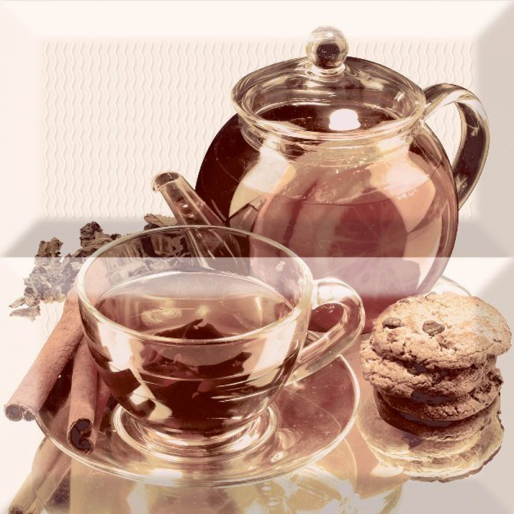 Декор Composicion Tea 01 20х20 глянцевая Absolut keramika Декор Composicion Tea 01 20х20 глянцевая Absolut keramika