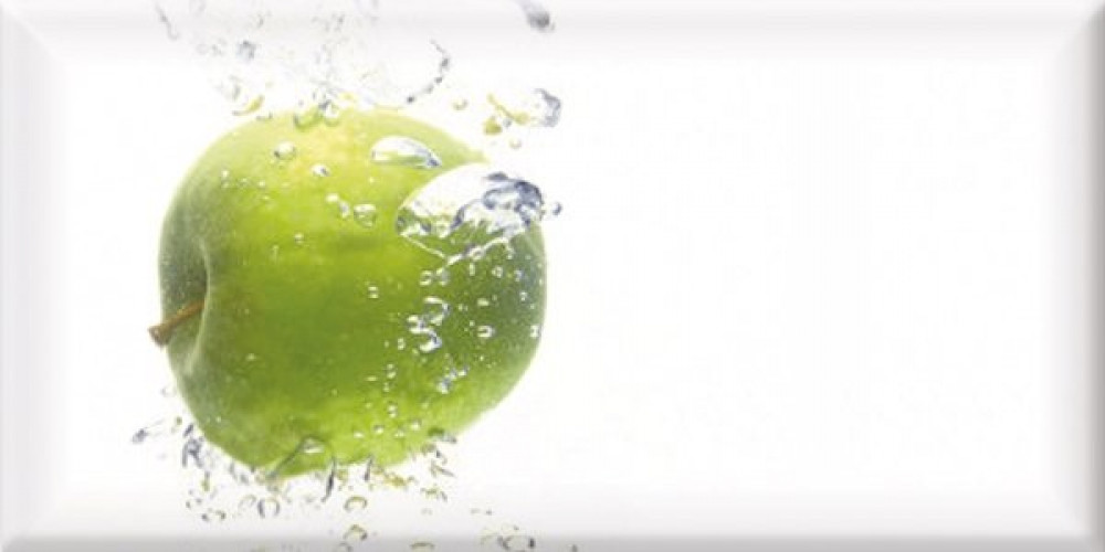Декор Decor Fresh Apple 10х20 глянцевая Absolut keramika Декор Decor Fresh Apple 10х20 глянцевая Absolut keramika