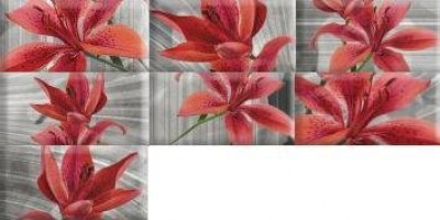 Декор Mix Flowers RBW 7.5х15 глянцевая Absolut keramika Декор Mix Flowers RBW 7.5х15 глянцевая Absolut keramika