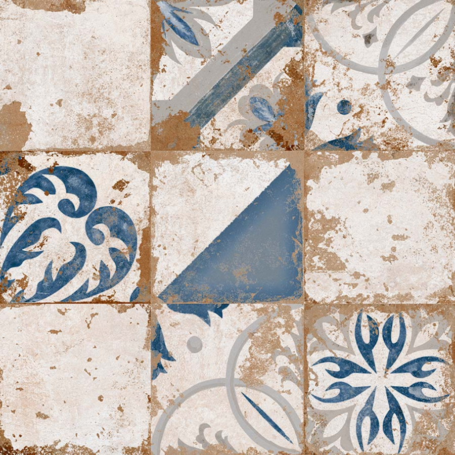 Плитка El Molino Memory 7 Azul Brillo глянцевая мультиколор Плитка El Molino Memory 7 Azul Brillo глянцевая мультиколор