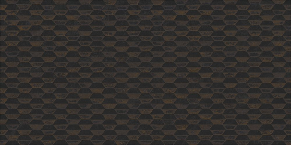 Керамогранит Steel Black Stamping Natural 50x100 матовая Aparici Керамогранит Steel Black Stamping Natural 50x100 матовая Aparici