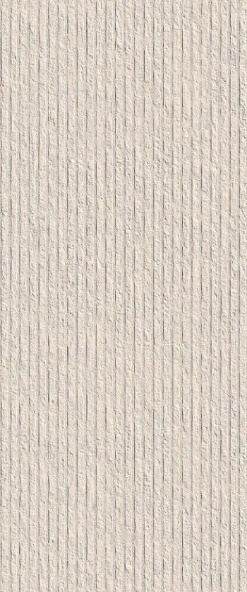 Плитка 120x50 11мм Nobu Row White Matt Frxr с рельефом, 3d камень Fap Ceramiche Плитка 120x50 11мм Nobu Row White Matt Frxr с рельефом, 3d камень Fap Ceramiche