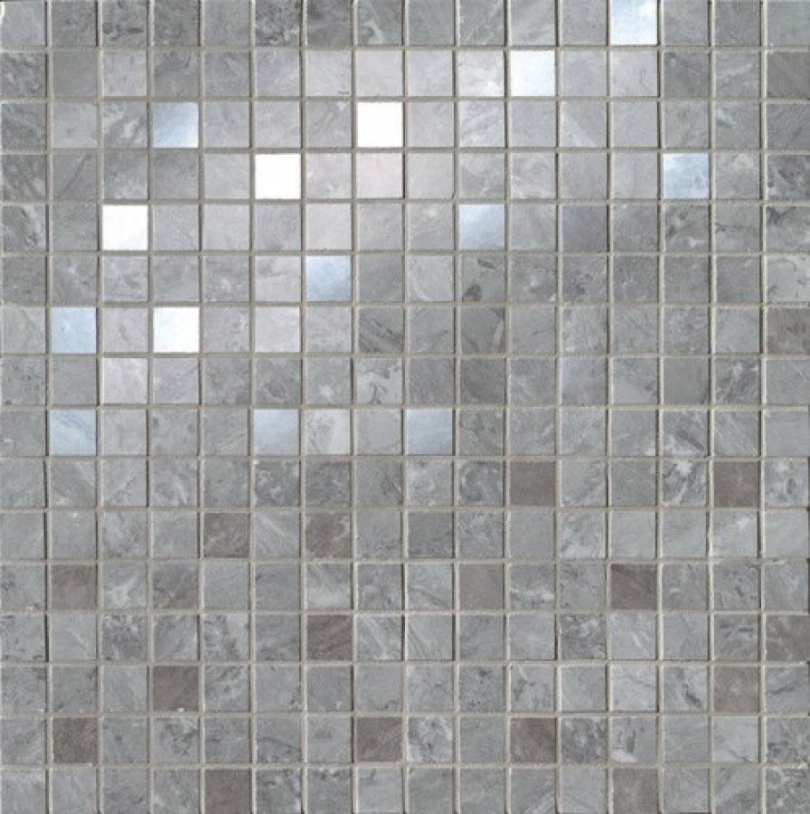 Плитка 31x31 9мм Roma Classic Grigio Sup Brillante Mosaico Fny6 серый мрамор Fap Ceramiche Плитка 31x31 9мм Roma Classic Grigio Sup Brillante Mosaico Fny6 серый мрамор Fap Ceramiche