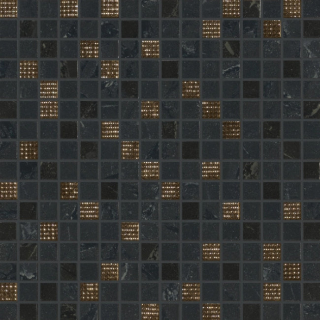 Плитка 31x31 8.5мм Декор Ньюлюкс Блэк Тессере Рив глянцевая Marca Corona Плитка 31x31 8.5мм Декор Ньюлюкс Блэк Тессере Рив глянцевая Marca Corona