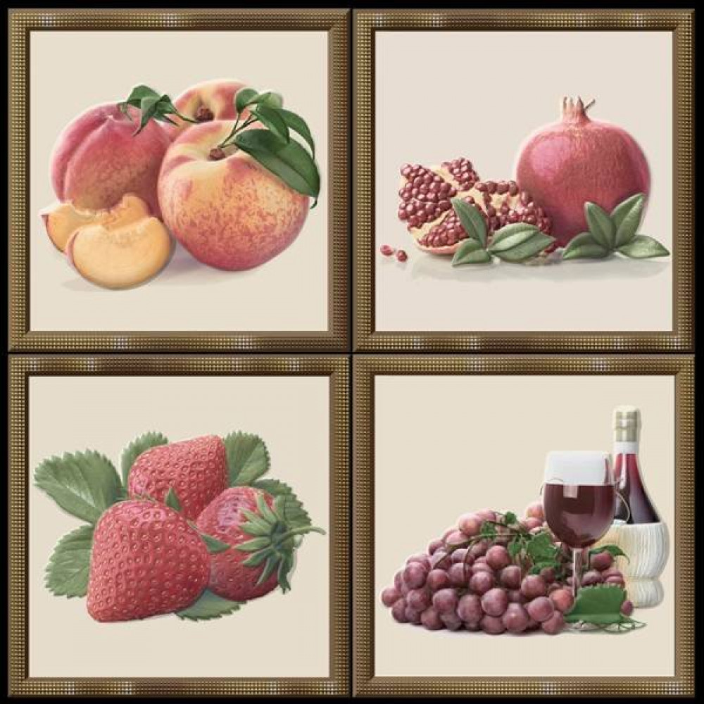Декор Garden Dec Fruit Warm 15х15 глянцевая Heralgi Декор Garden Dec Fruit Warm 15х15 глянцевая Heralgi