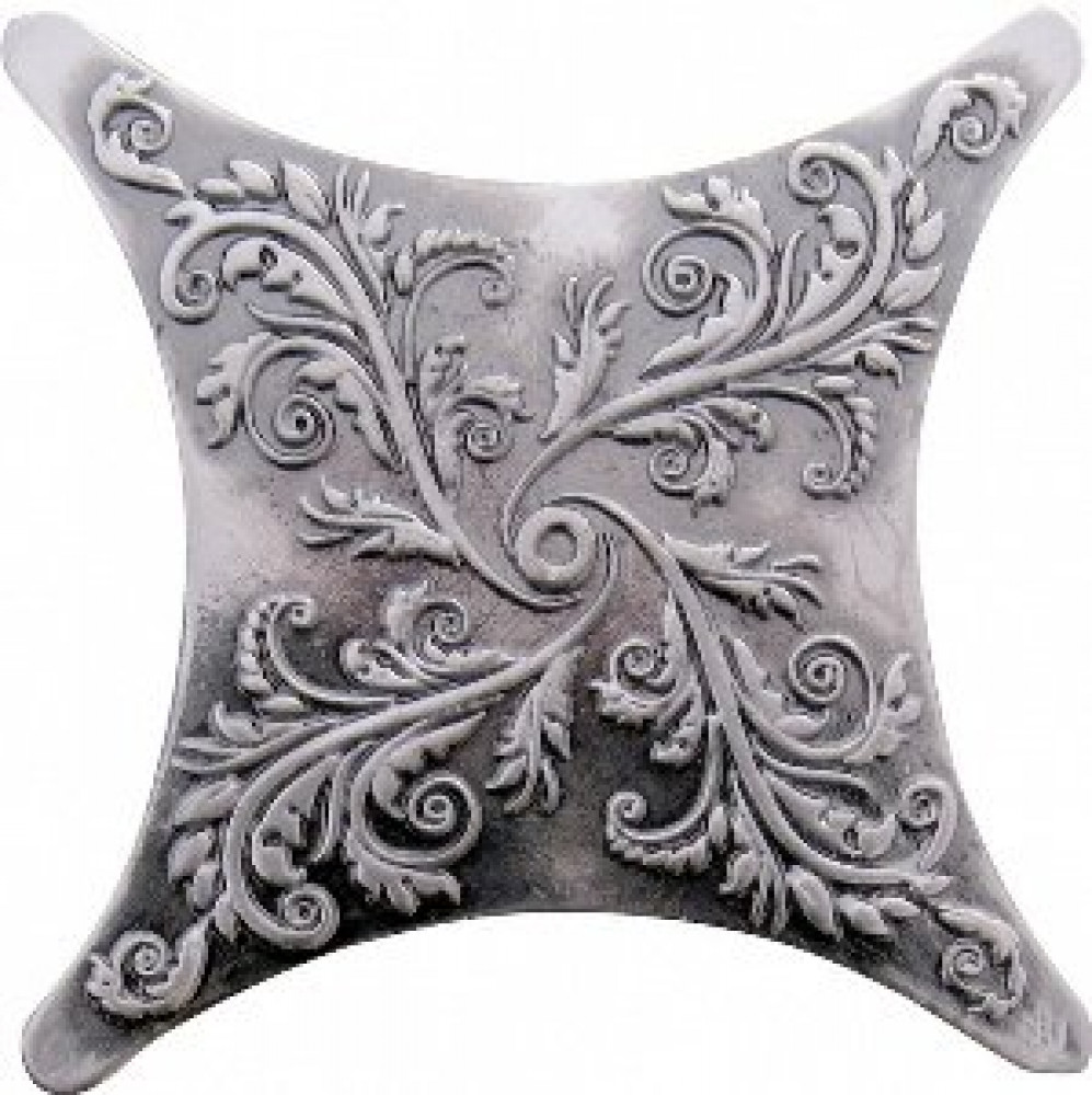 Вставка Estrella E1 Satined Silver 6.7х6.7 матовая Hispania Вставка Estrella E1 Satined Silver 6.7х6.7 матовая Hispania