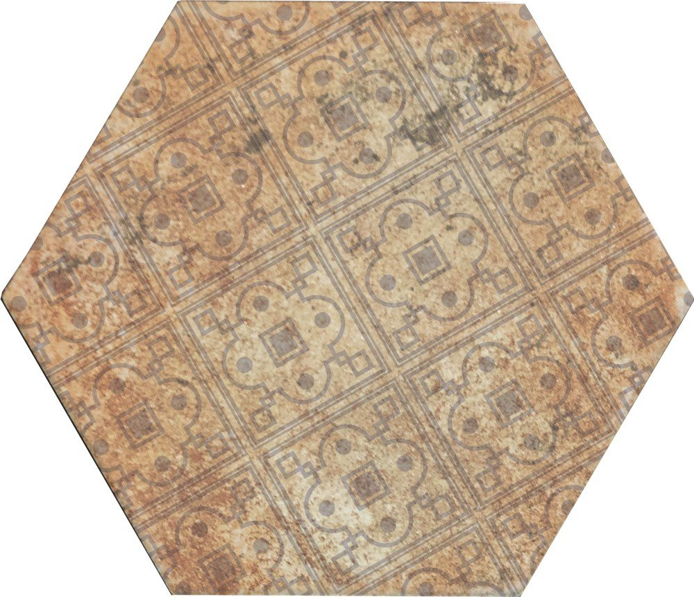Керамогранит Pompeia Decor Marron 20x24 матовая Monopole Керамогранит Pompeia Decor Marron 20x24 матовая Monopole