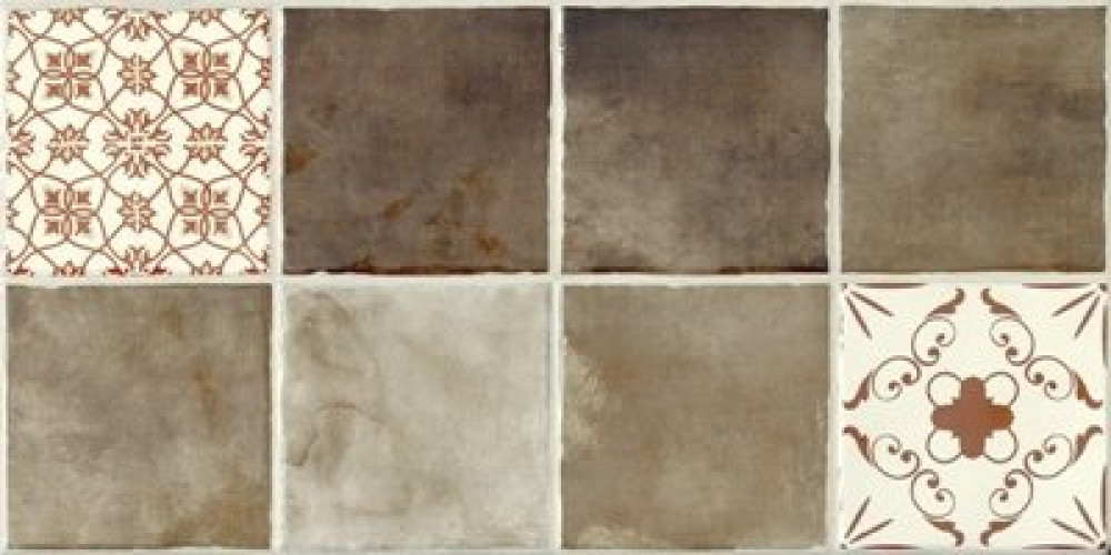 Плитка Decor Laval Marron 25х50 глянцевая Stn Ceramica Плитка Decor Laval Marron 25х50 глянцевая Stn Ceramica