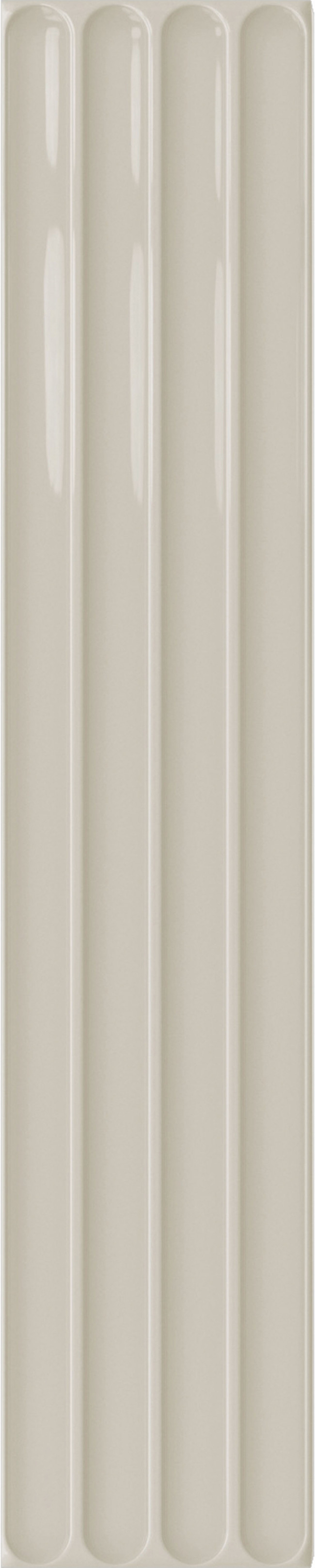 Плитка Dna Plinto In Greige Gloss глянцевая серый Плитка Dna Plinto In Greige Gloss глянцевая серый