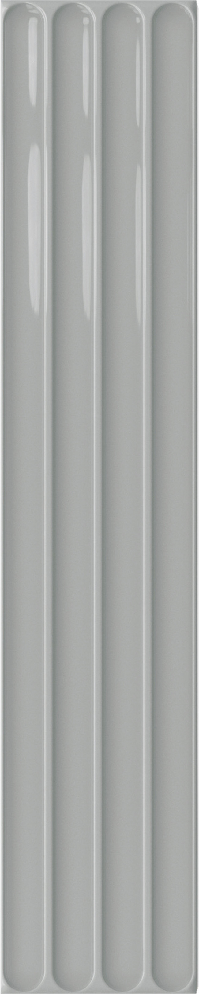 Плитка Dna Plinto In Grey Gloss глянцевая серый Плитка Dna Plinto In Grey Gloss глянцевая серый