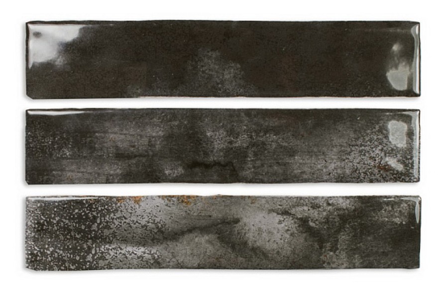 Плитка настенная DNA 25x5 Enamel Charcoal 123144 25x5 Плитка настенная DNA 25x5 Enamel Charcoal 123144 25x5