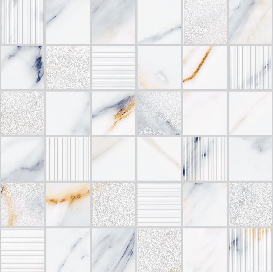 Плитка Eletto Ceramica 30x30 мозаика Калакатта Фантазия/Calacatta Fantasy Калакатта Фантазия /Calacatta Fantasy Mosaic глянцевая Плитка Eletto Ceramica 30x30 мозаика Калакатта Фантазия/Calacatta Fantasy Калакатта Фантазия /Calacatta Fantasy Mosaic глянцевая