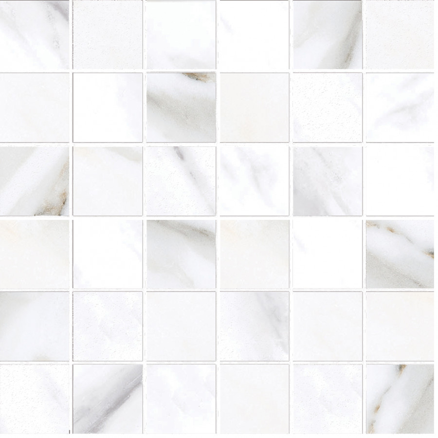 Плитка Eletto Ceramica 30x30 мозаика Калакатта/Calacatta Mosaic глянцевая Плитка Eletto Ceramica 30x30 мозаика Калакатта/Calacatta Mosaic глянцевая