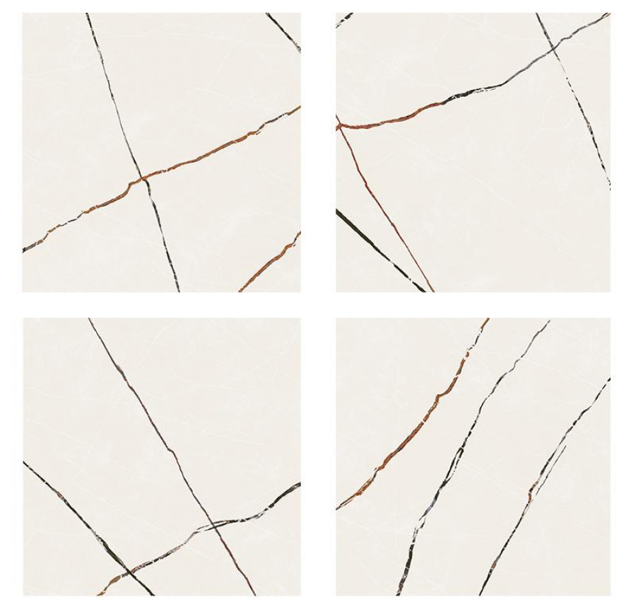 Плитка Eletto Ceramica 42x42 для пола Белый Мрамор Ковелано/Bianco Covelano матовая Плитка Eletto Ceramica 42x42 для пола Белый Мрамор Ковелано/Bianco Covelano матовая