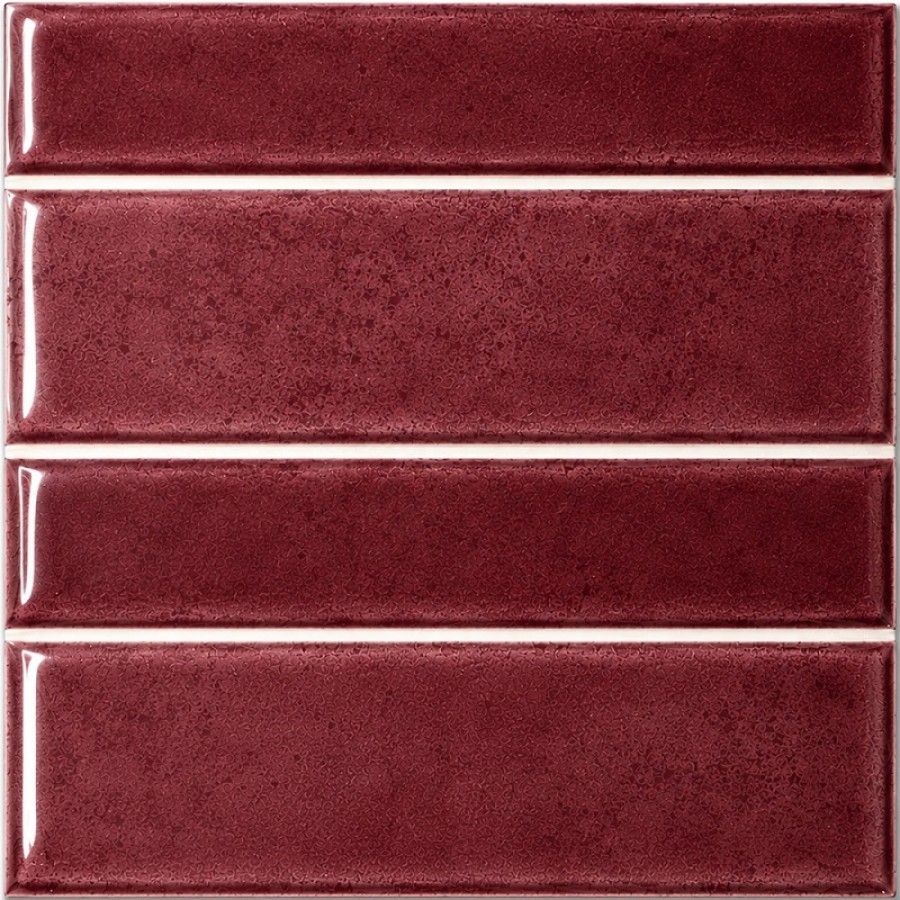 Плитка 15x15 настенная Bespoken Burgundy гладкая глянцевая бордовый Vilar Albaro Плитка 15x15 настенная Bespoken Burgundy гладкая глянцевая бордовый Vilar Albaro