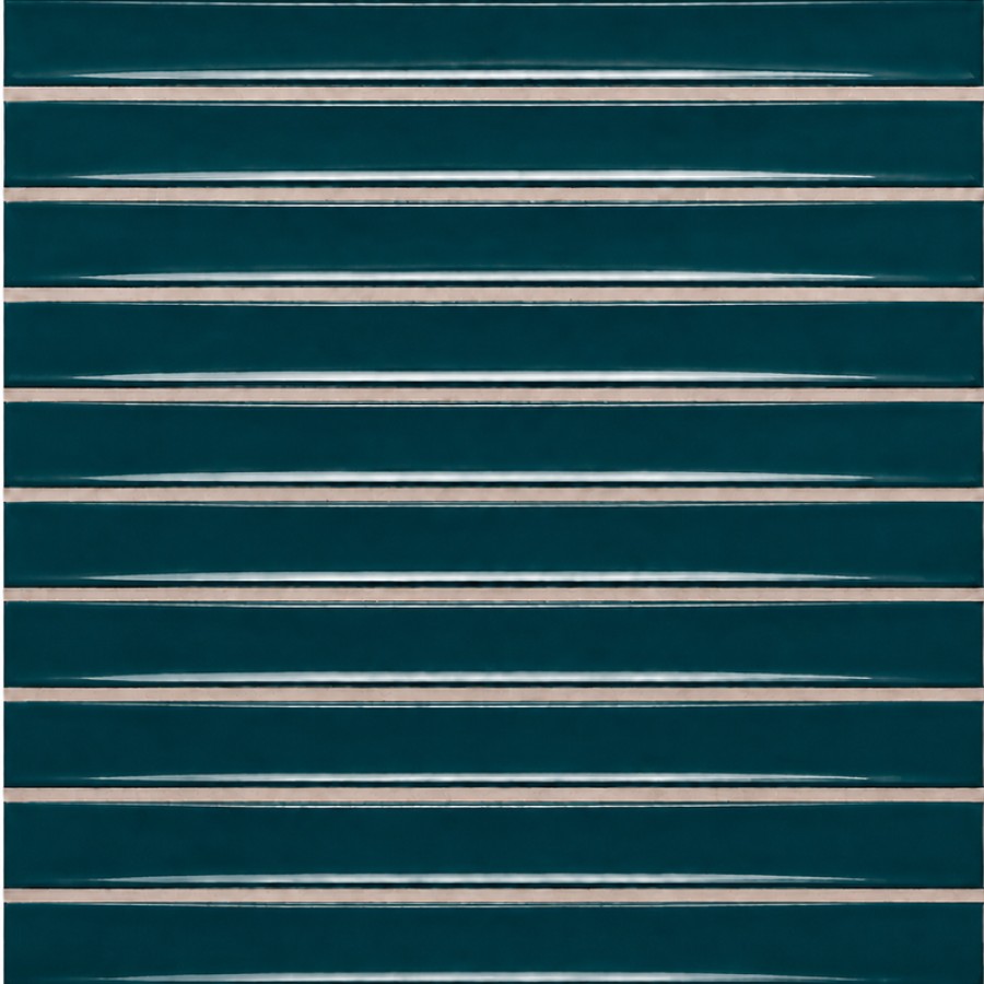 Плитка 20x20 настенная Florence Deep Teal рельефная глянцевая сине-бирюзовый Vilar Albaro Плитка 20x20 настенная Florence Deep Teal рельефная глянцевая сине-бирюзовый Vilar Albaro