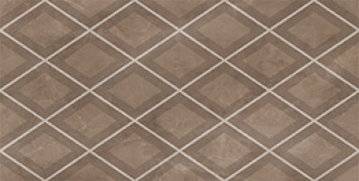 Керамическая плитка 63x32 Декор Classico Amani rombi marron 1c глянцевая коричневый Керлайф Керамическая плитка 63x32 Декор Classico Amani rombi marron 1c глянцевая коричневый Керлайф