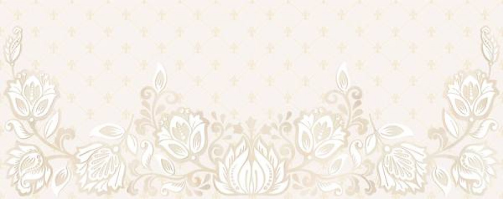 Керамическая плитка 51x20 Плитка Aurelia royal flores crema матовая бежевый Керлайф Керамическая плитка 51x20 Плитка Aurelia royal flores crema матовая бежевый Керлайф