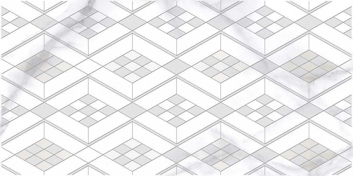 Керамическая плитка 63x32 Декор Calacatta bianco глянцевая Керлайф Керамическая плитка 63x32 Декор Calacatta bianco глянцевая Керлайф