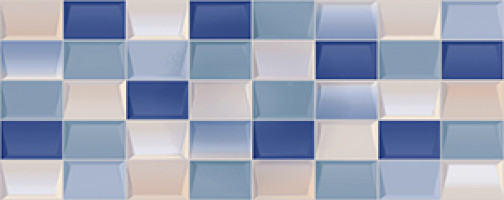 Керамическая плитка 51x20 Плитка Elissa mosaico blu 1c глянцевая разноцветная Керлайф Керамическая плитка 51x20 Плитка Elissa mosaico blu 1c глянцевая разноцветная Керлайф