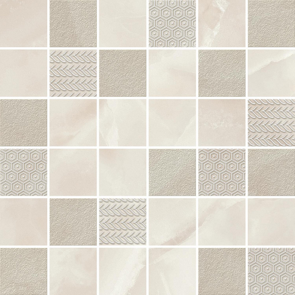 Мозаика 30x30 Мозаика Onice perla mosaic глянцевая серый Керлайф Мозаика 30x30 Мозаика Onice perla mosaic глянцевая серый Керлайф