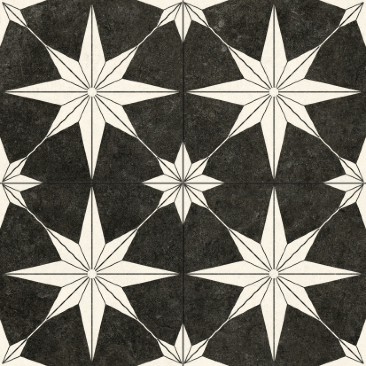 Плитка Navarti Star Black Pre. напольная Плитка Navarti Star Black Pre. напольная