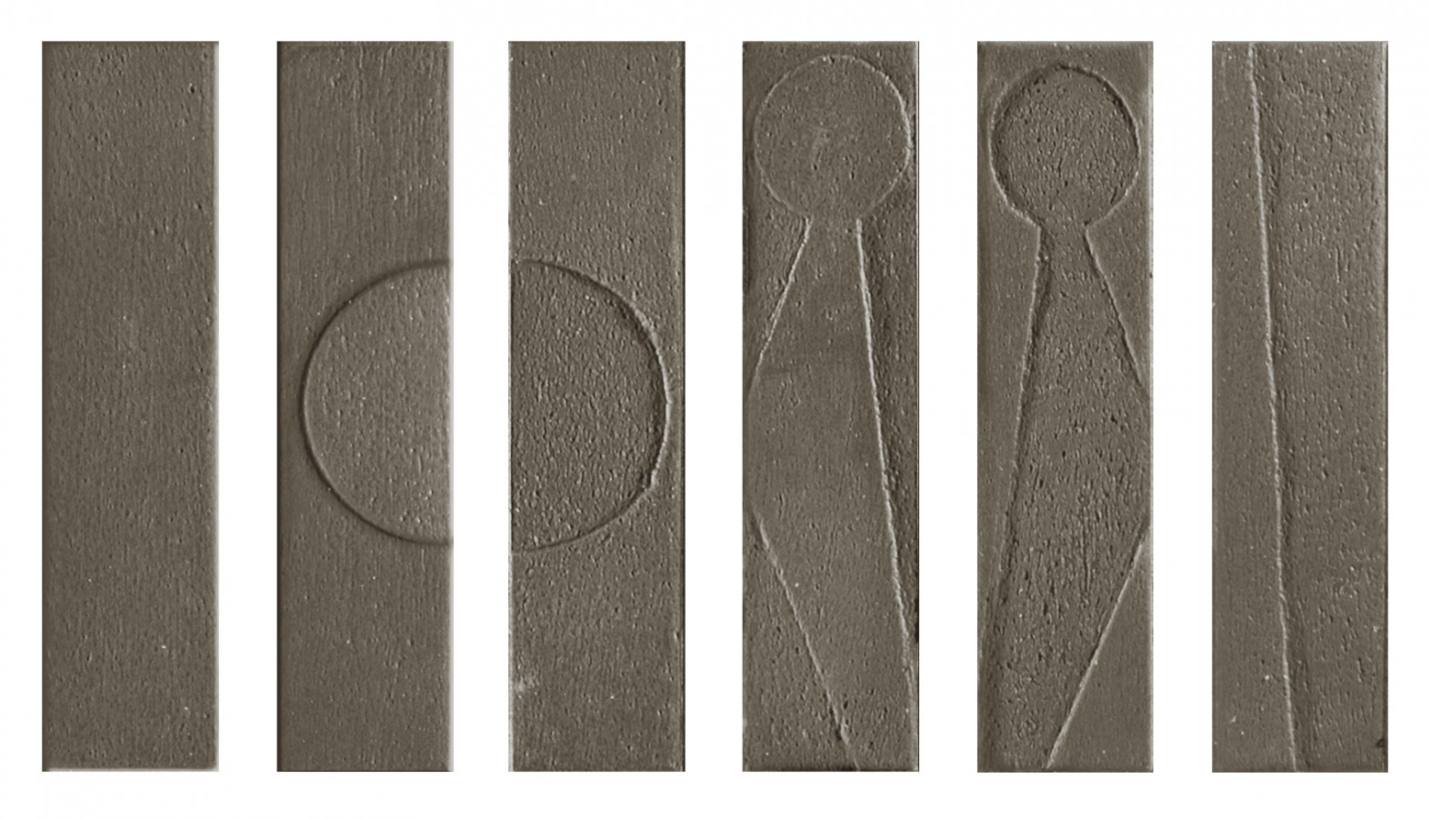 Керамогранит 19x5 Koine Alphabet Terra Settecento Керамогранит 19x5 Koine Alphabet Terra Settecento