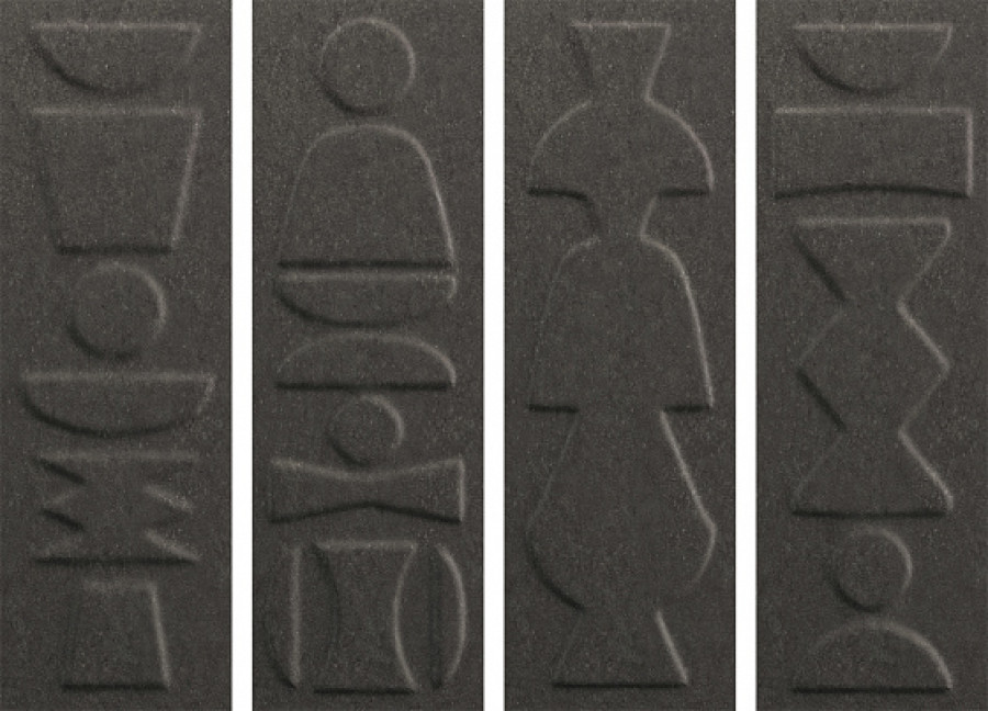 Плитка настенная 41Zero42 20x6.5 Nok Totem Ebony 4101224 20x6.5 Плитка настенная 41Zero42 20x6.5 Nok Totem Ebony 4101224 20x6.5