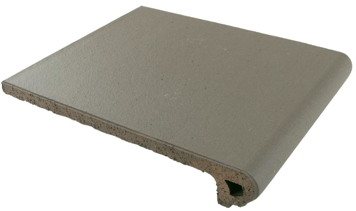 Ступень клинкер 33x24 18мм Natura 013 Grey Матовая Rh C Флорентийская матовая серый Canada Gres Ступень клинкер 33x24 18мм Natura 013 Grey Матовая Rh C Флорентийская матовая серый Canada Gres
