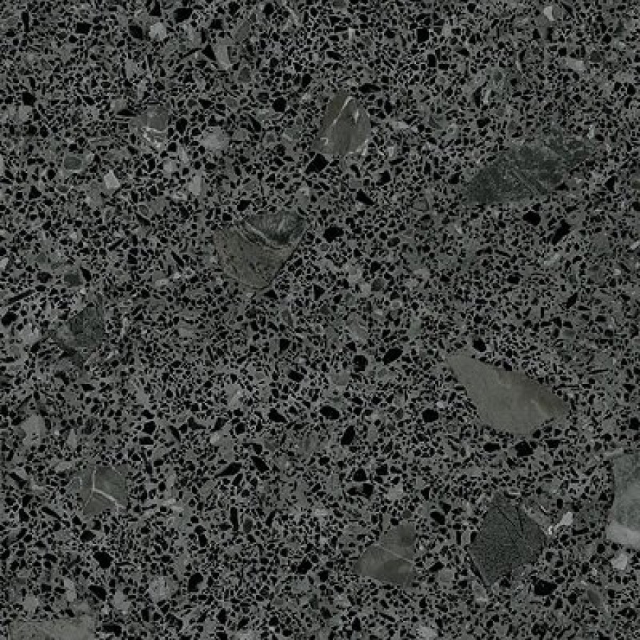 Плитка 60x60 10мм Miscela Grafito 8Ct2 матовая черный камень, терраццо Arcana Ceramica Плитка 60x60 10мм Miscela Grafito 8Ct2 матовая черный камень, терраццо Arcana Ceramica