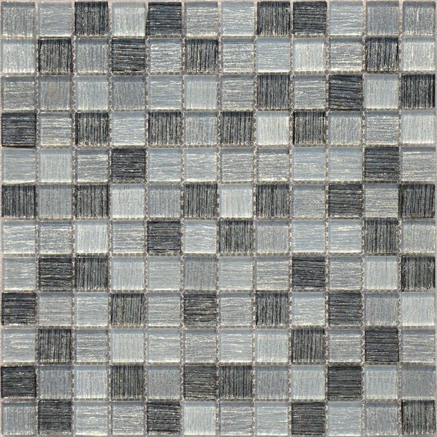 Мозаика стеклянная Black Tissue 23x23x4 LeeDo Мозаика стеклянная Black Tissue 23x23x4 LeeDo