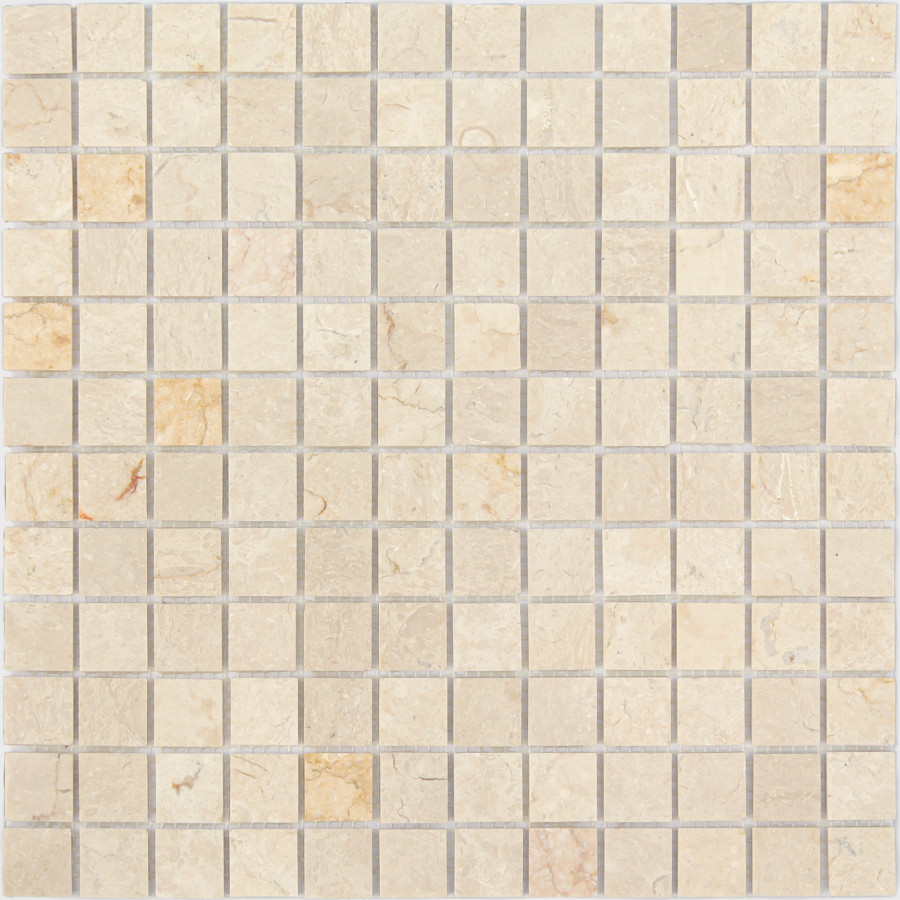 Мозаика из натурального камня Botticino MAT 23x23x4 LeeDo Мозаика из натурального камня Botticino MAT 23x23x4 LeeDo