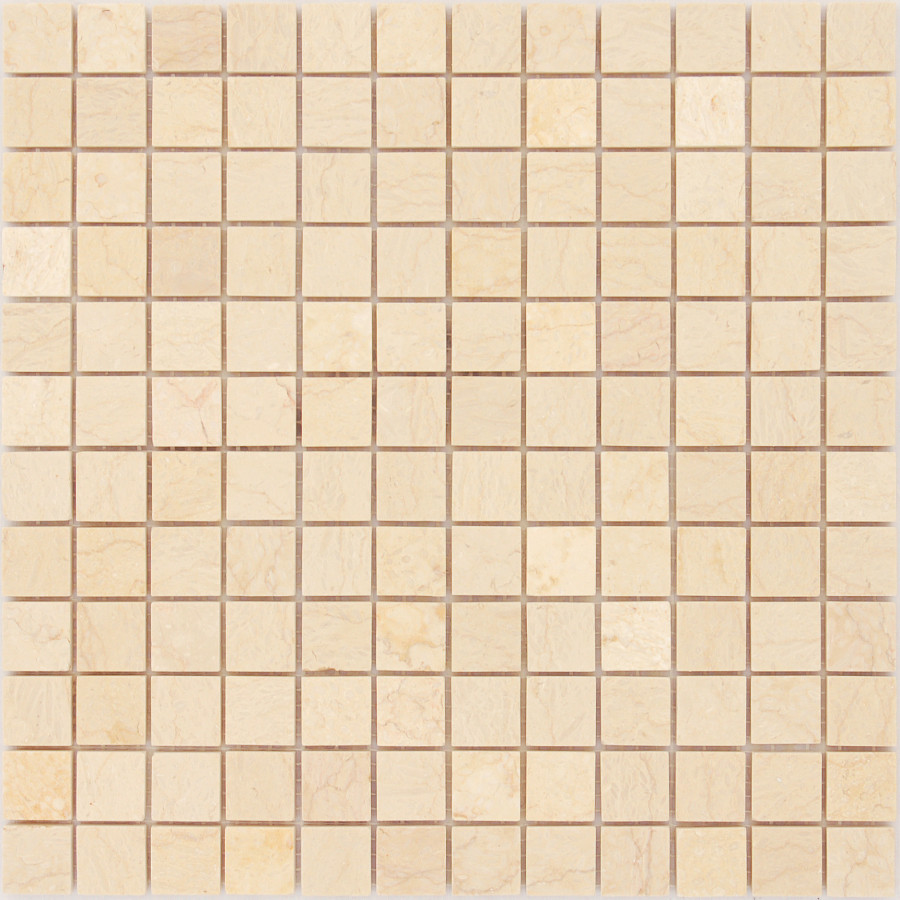 Мозаика из натурального камня Botticino POL 23x23x7 LeeDo Мозаика из натурального камня Botticino POL 23x23x7 LeeDo