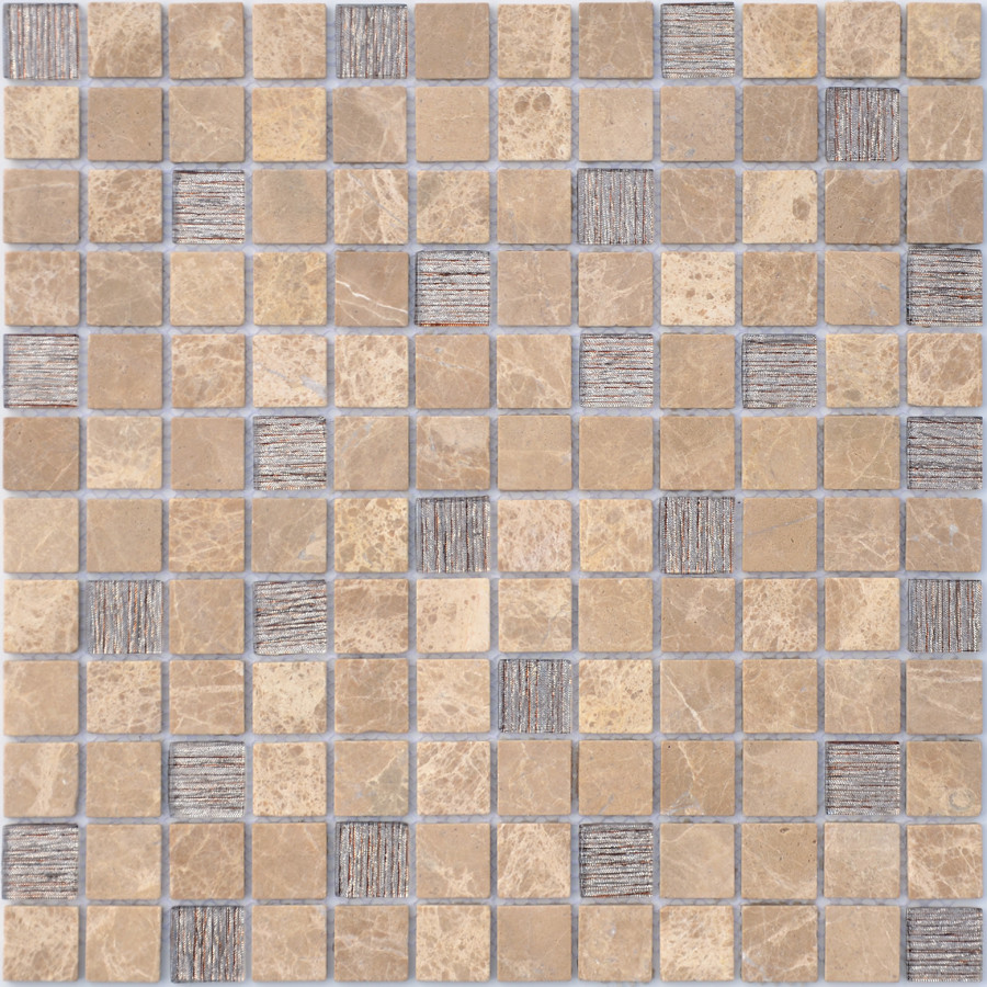 Мозаика стеклянная Bronze Velour 23x23x4 LeeDo Мозаика стеклянная Bronze Velour 23x23x4 LeeDo