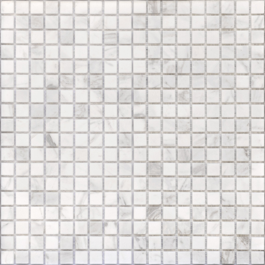 Мозаика из натурального камня Dolomiti bianco MAT 15x15x4 LeeDo Мозаика из натурального камня Dolomiti bianco MAT 15x15x4 LeeDo