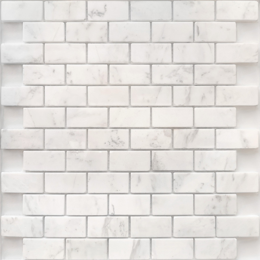 Мозаика из натурального камня Dolomiti bianco POL 23x48x7 LeeDo Мозаика из натурального камня Dolomiti bianco POL 23x48x7 LeeDo