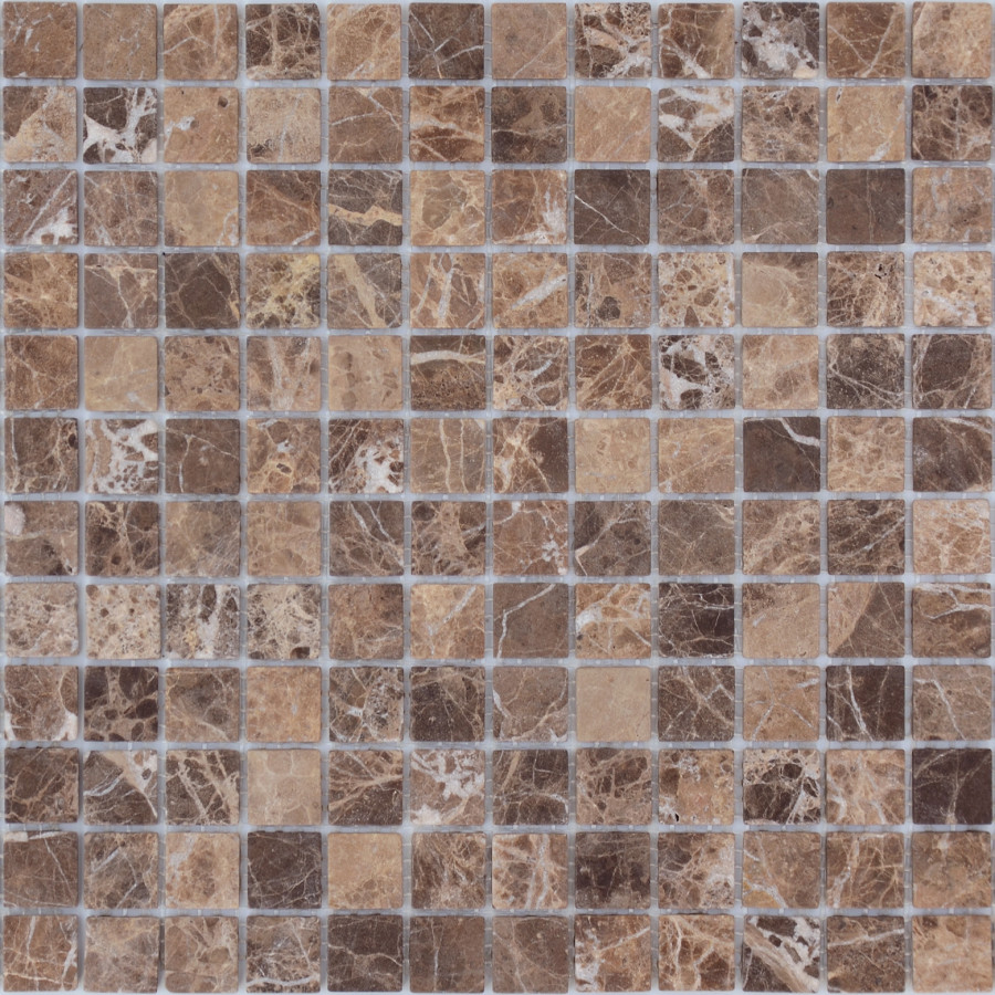 Мозаика из натурального камня Emperador Dark MAT 23x23x4 LeeDo Мозаика из натурального камня Emperador Dark MAT 23x23x4 LeeDo