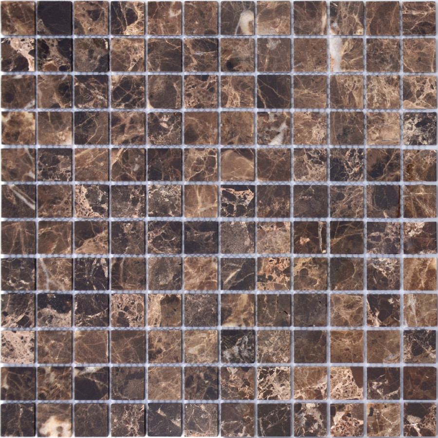 Мозаика из натурального камня Emperador Dark POL 23x23x4 LeeDo Мозаика из натурального камня Emperador Dark POL 23x23x4 LeeDo