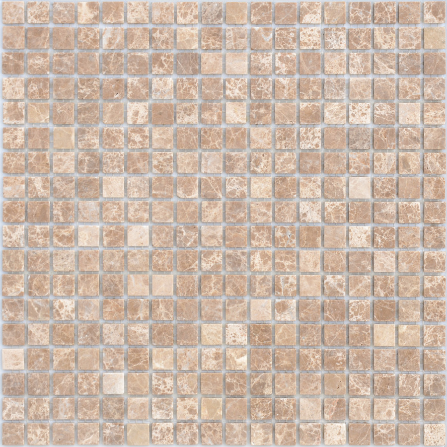 Мозаика из натурального камня Emperador Light MAT 15x15x4 LeeDo Мозаика из натурального камня Emperador Light MAT 15x15x4 LeeDo