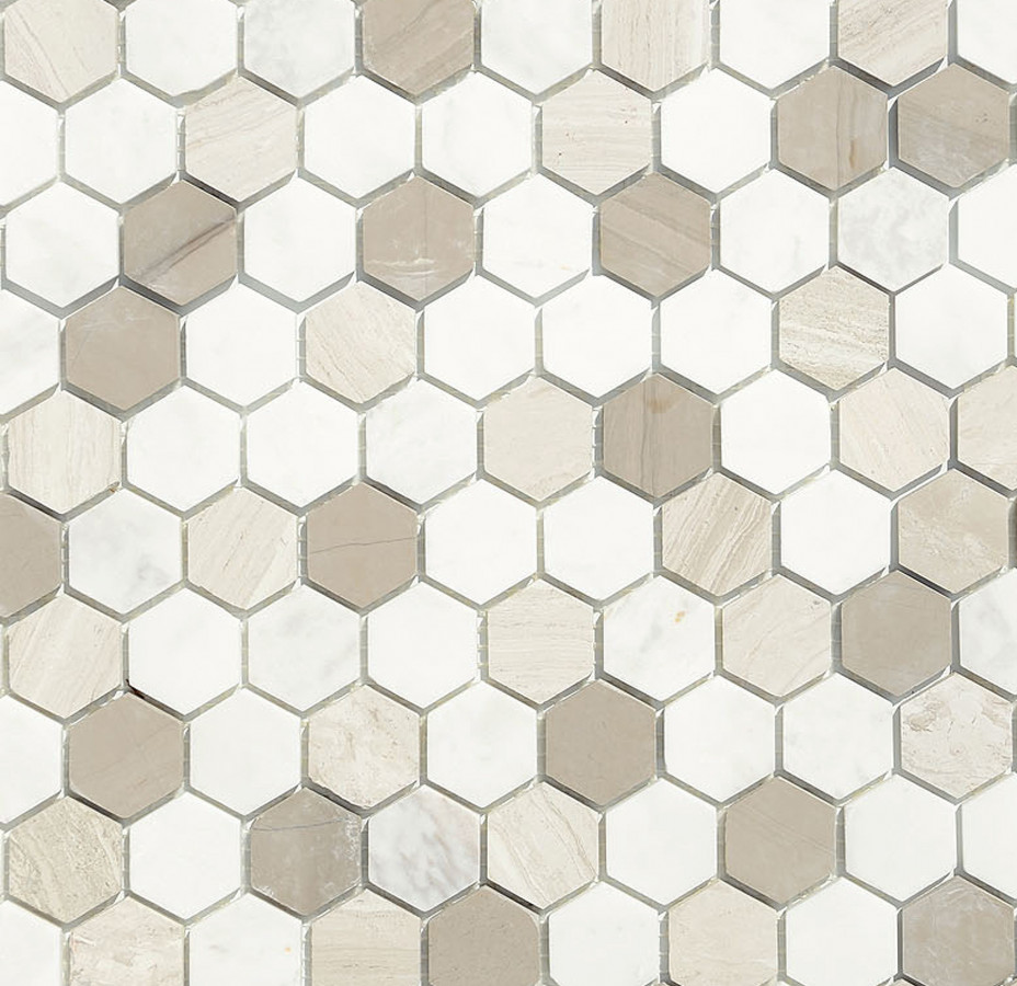 Мозаика из натурального камня Pietra Mix 3 MAT hex 18x30x6 LeeDo Мозаика из натурального камня Pietra Mix 3 MAT hex 18x30x6 LeeDo