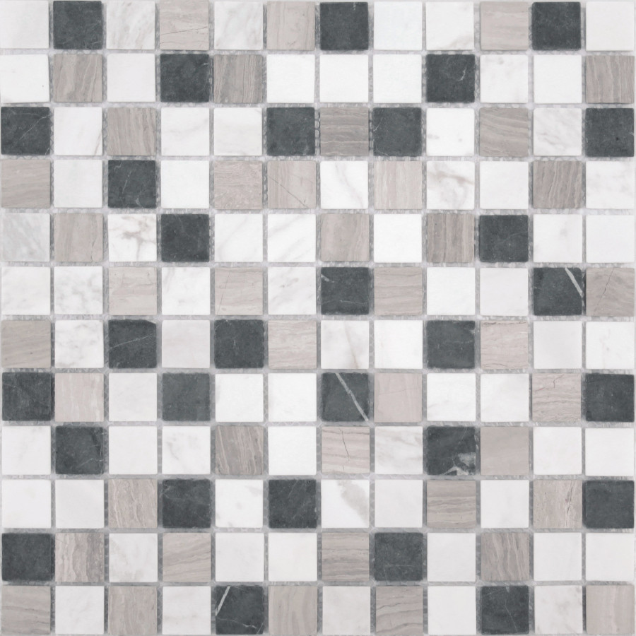 Мозаика из натурального камня Pietra Mix 4 MAT 23x23x4 (ПУ) LeeDo Мозаика из натурального камня Pietra Mix 4 MAT 23x23x4 (ПУ) LeeDo