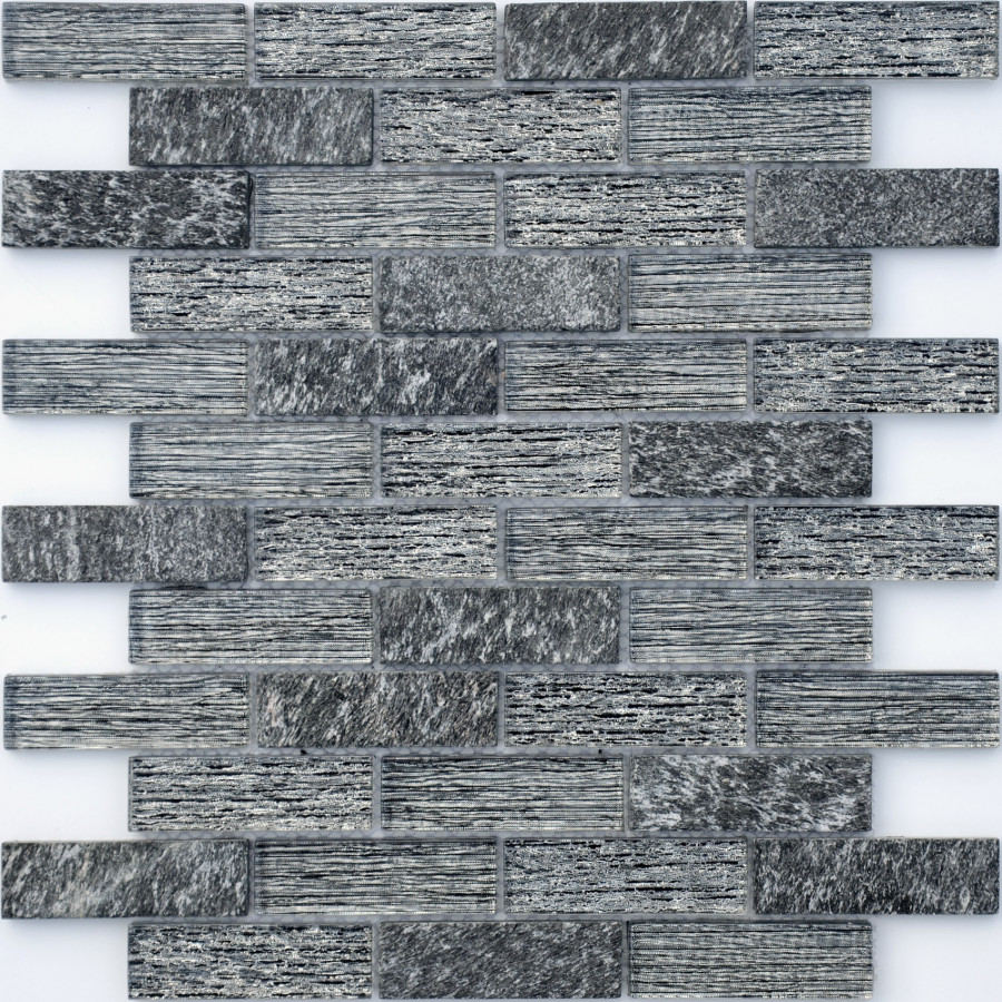 Мозаика из стекла камня металла Punaluu 23x73x8 (H7085) LeeDo Мозаика из стекла камня металла Punaluu 23x73x8 (H7085) LeeDo