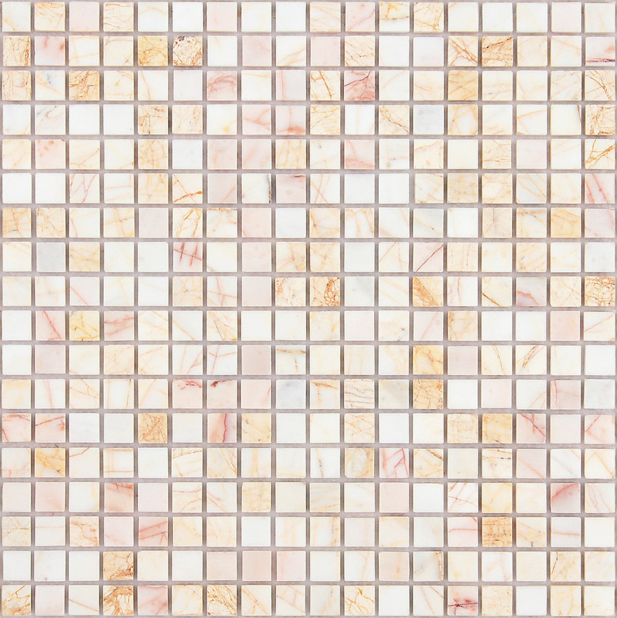 Мозаика из натурального камня Ragno rosso POL 15x15x7 LeeDo Мозаика из натурального камня Ragno rosso POL 15x15x7 LeeDo