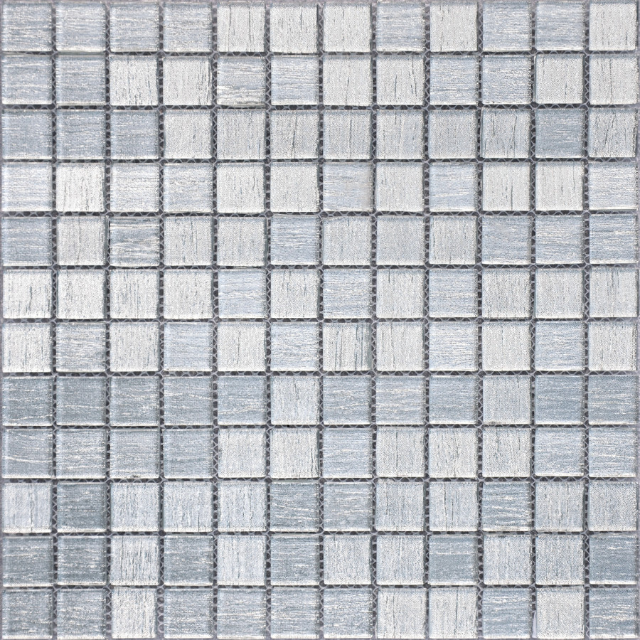 Мозаика стеклянная Silver Satin 23x23x4 (ПУ) LeeDo Мозаика стеклянная Silver Satin 23x23x4 (ПУ) LeeDo