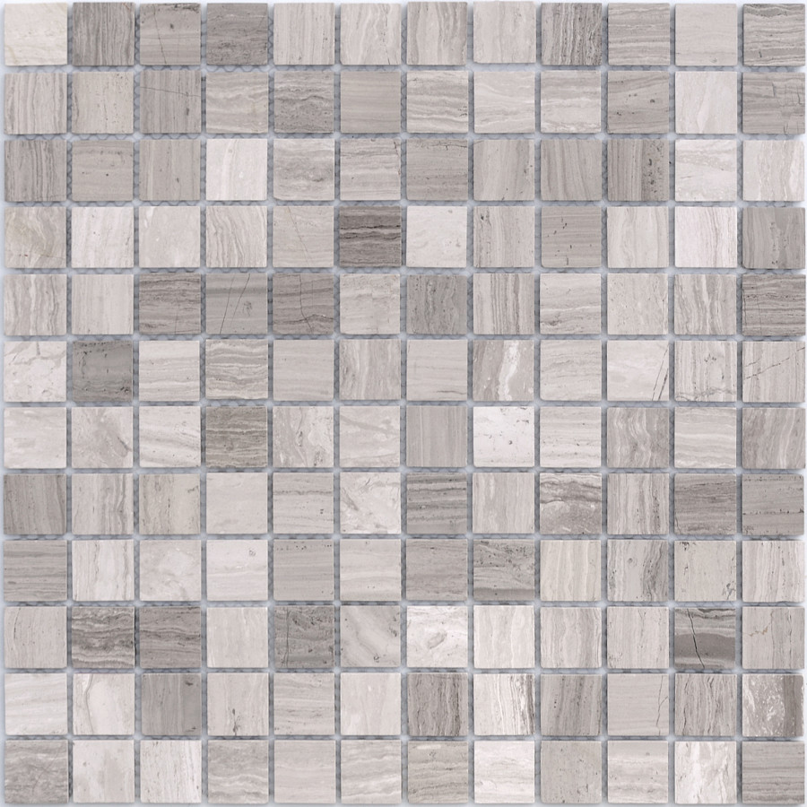 Мозаика из натурального камня Travertino Silver POL 23x23x7 LeeDo Мозаика из натурального камня Travertino Silver POL 23x23x7 LeeDo