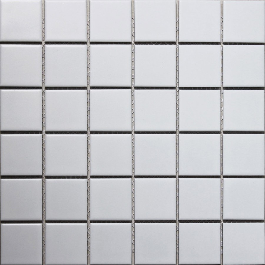 Мозаика 31x31 6мм Manila White 6*48*48 белый Bonaparte Мозаика 31x31 6мм Manila White 6*48*48 белый Bonaparte