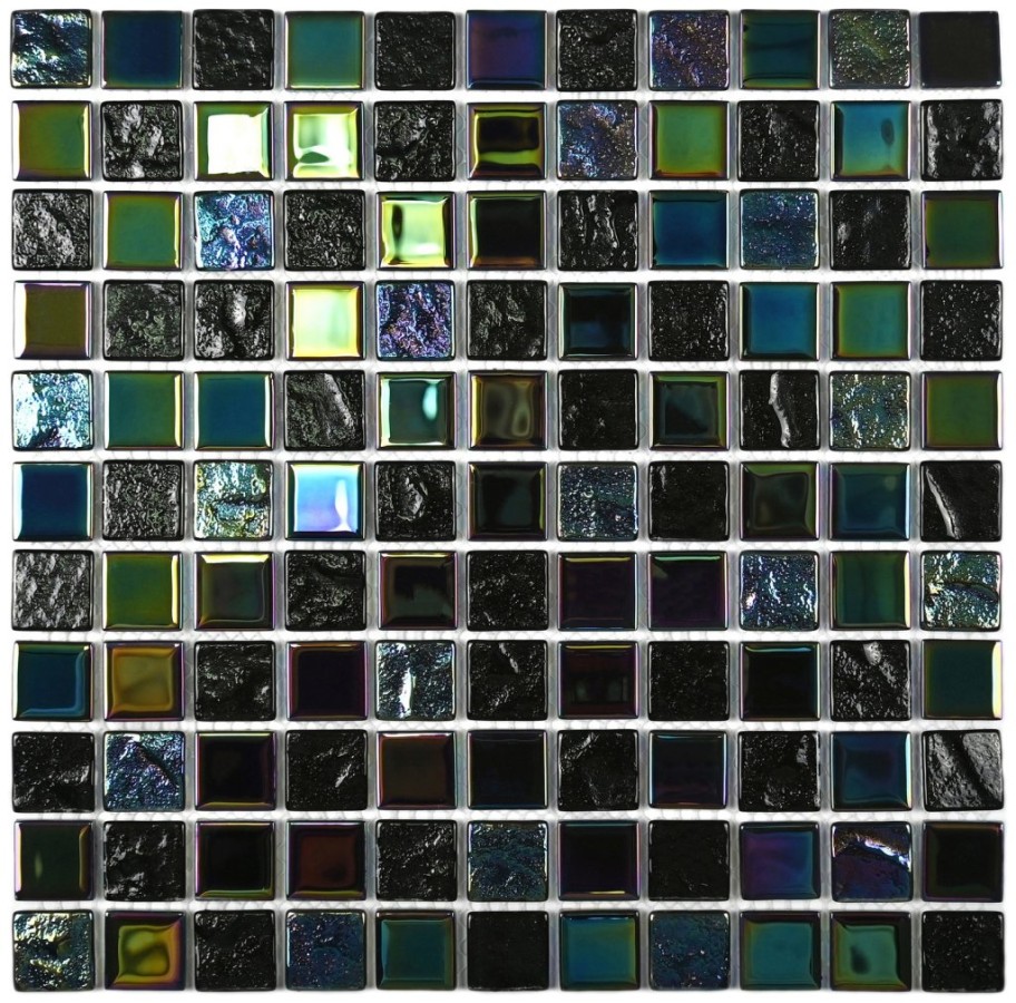 Мозаика 30x30 4мм Bondi black-25 25*25 черный Bonaparte Мозаика 30x30 4мм Bondi black-25 25*25 черный Bonaparte
